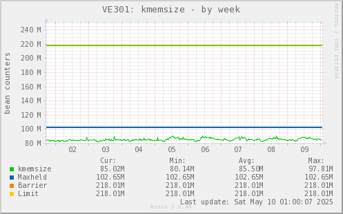 VE301: kmemsize
